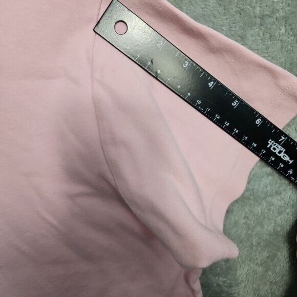 Cruise Wear & Co Short Sleeve Sz L Pink Embroidered Dragonfly Top - Picture 6 of 10